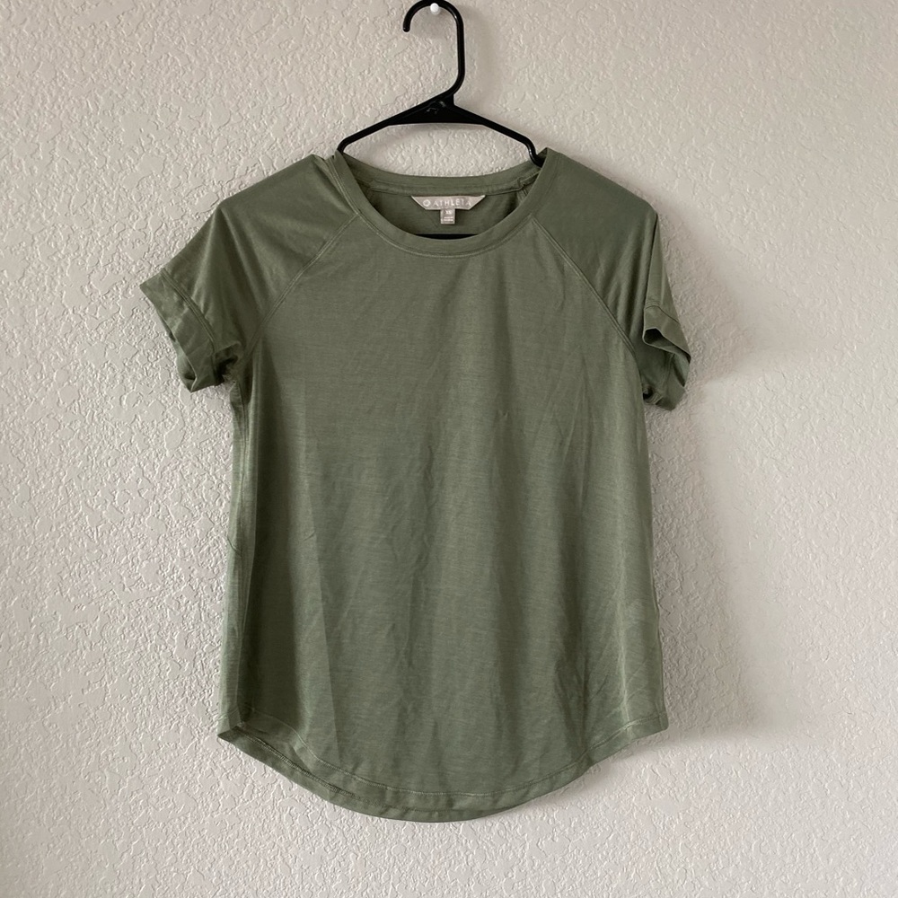 Olive Athlete Tee